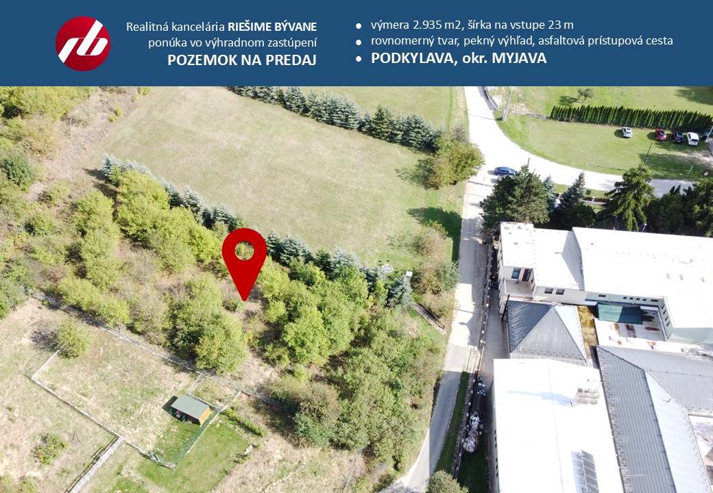 Pozemok, Podkylava, Podkylava